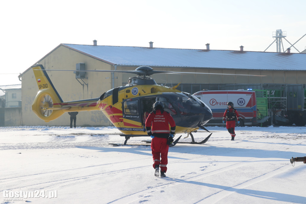 Wypadek drogowy w Szelejewie Drugim