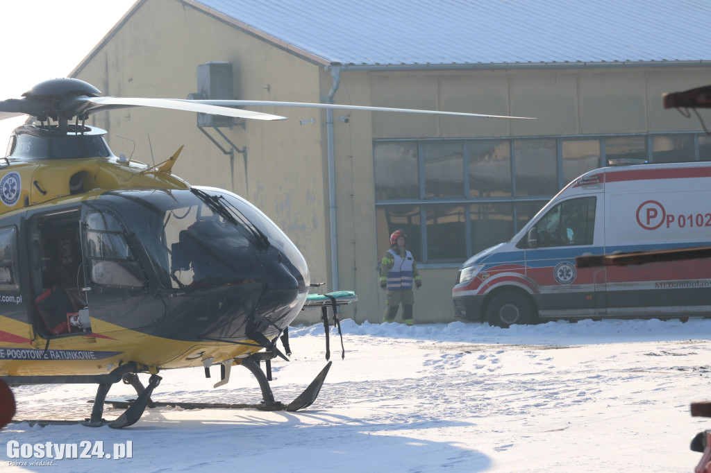 Wypadek drogowy w Szelejewie Drugim