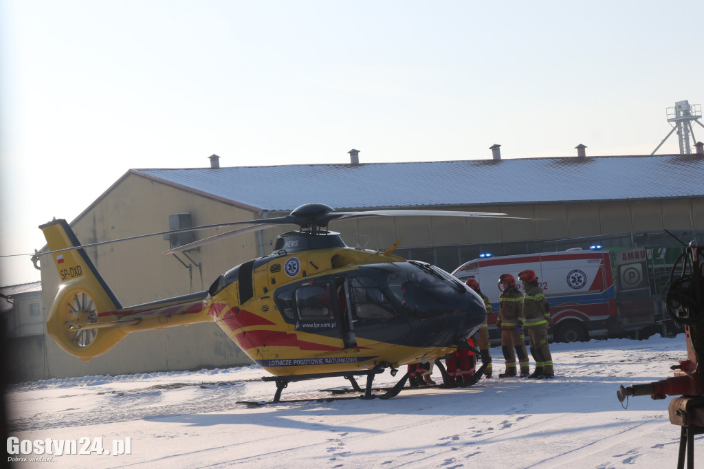 Wypadek drogowy w Szelejewie Drugim