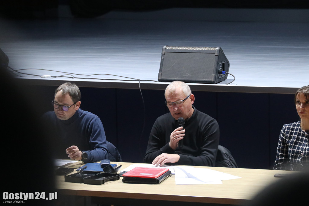 Spotkanie w sprawie ulic w Pogorzeli