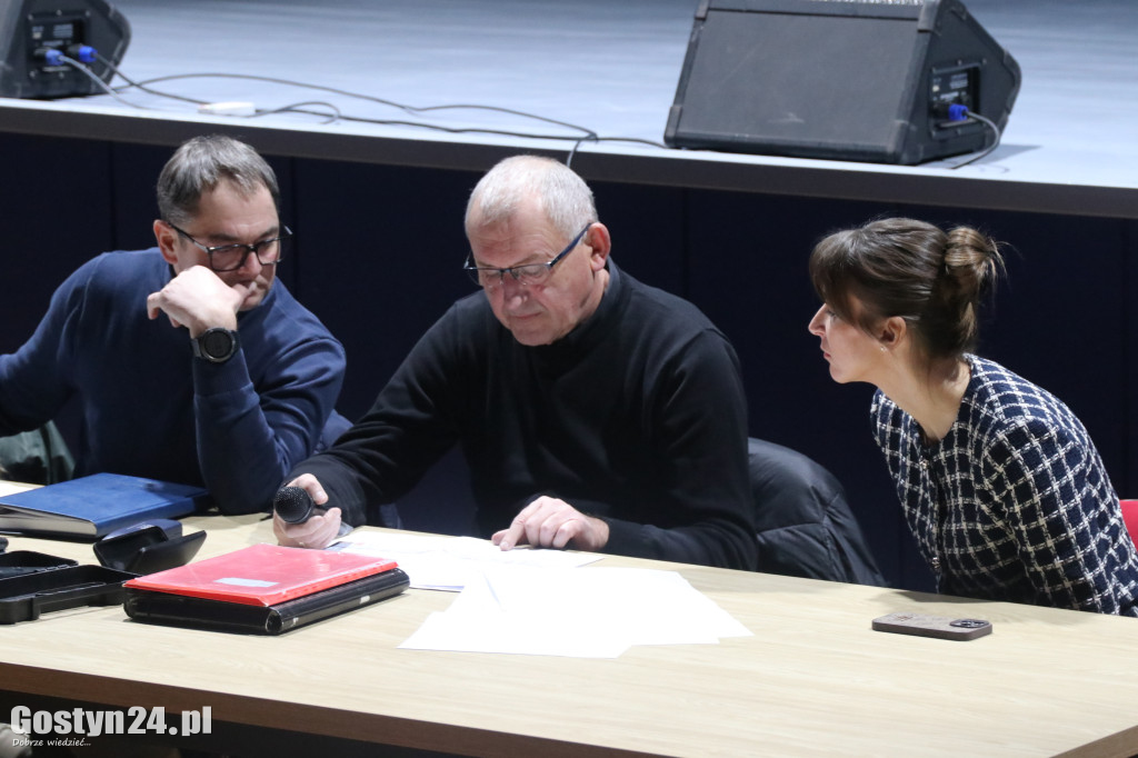 Spotkanie w sprawie ulic w Pogorzeli