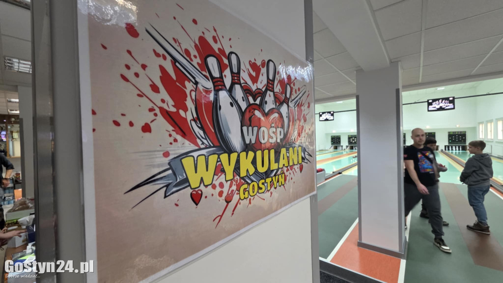 Turniej WOŚP Wykulani na gostyńskiej kręgielni