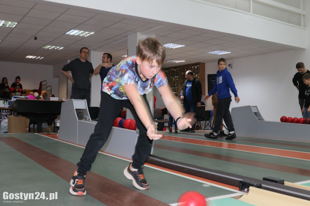 Turniej WOŚP Wykulani na gostyńskiej kręgielni