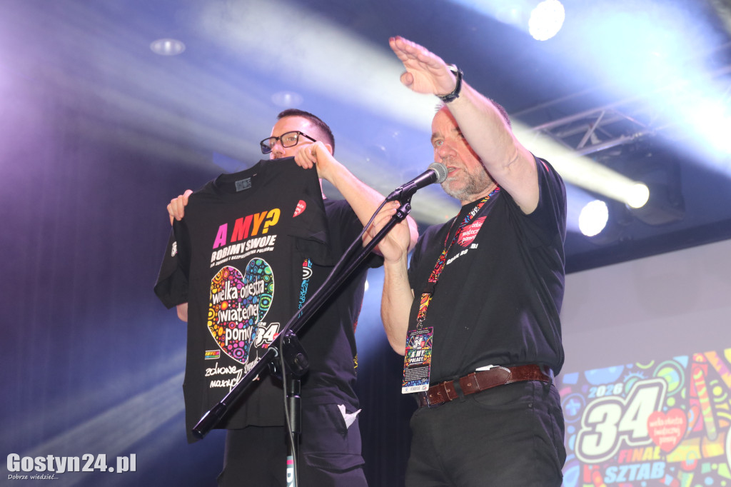 Gostyński Finał WOŚP w GOK Hutnik i licytacja serduszka