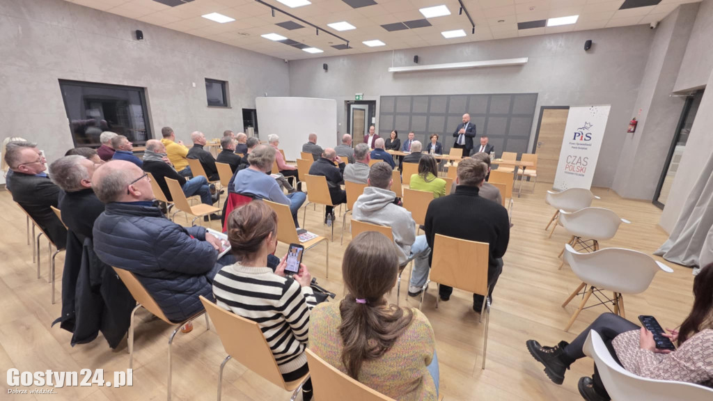 Spotkanie sympatyków PiS w Krobi z europosłanką