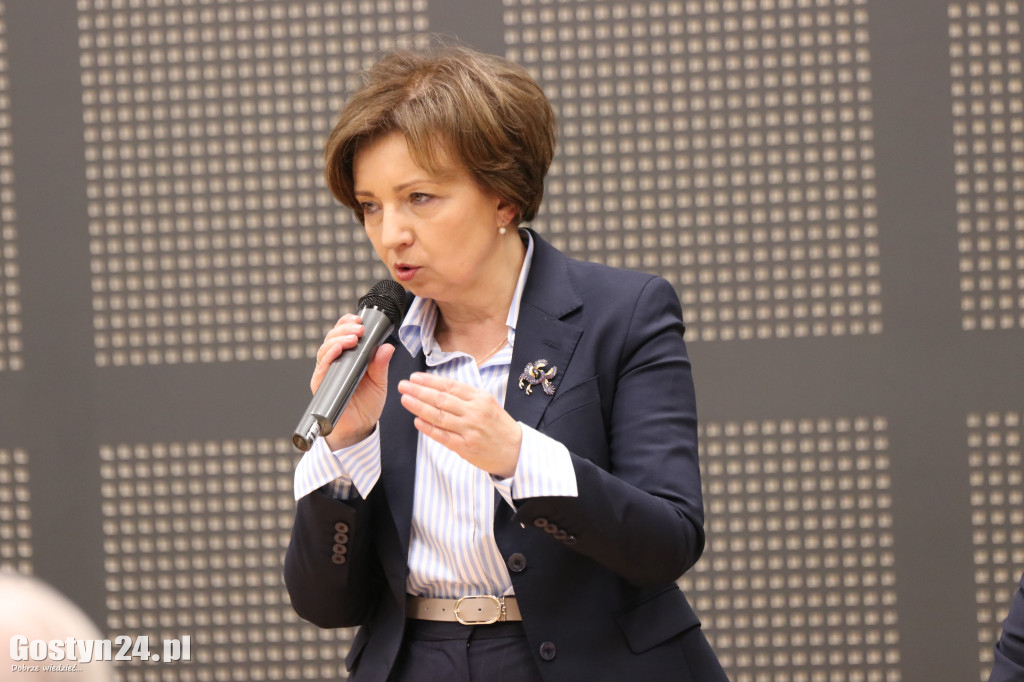 Spotkanie sympatyków PiS w Krobi z europosłanką