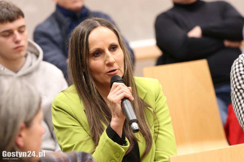 Spotkanie sympatyków PiS w Krobi z europosłanką