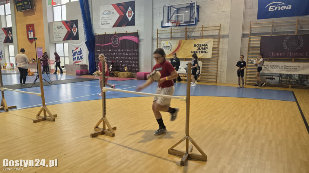 Pierwsze zawody Hobby Horse w Poniecu