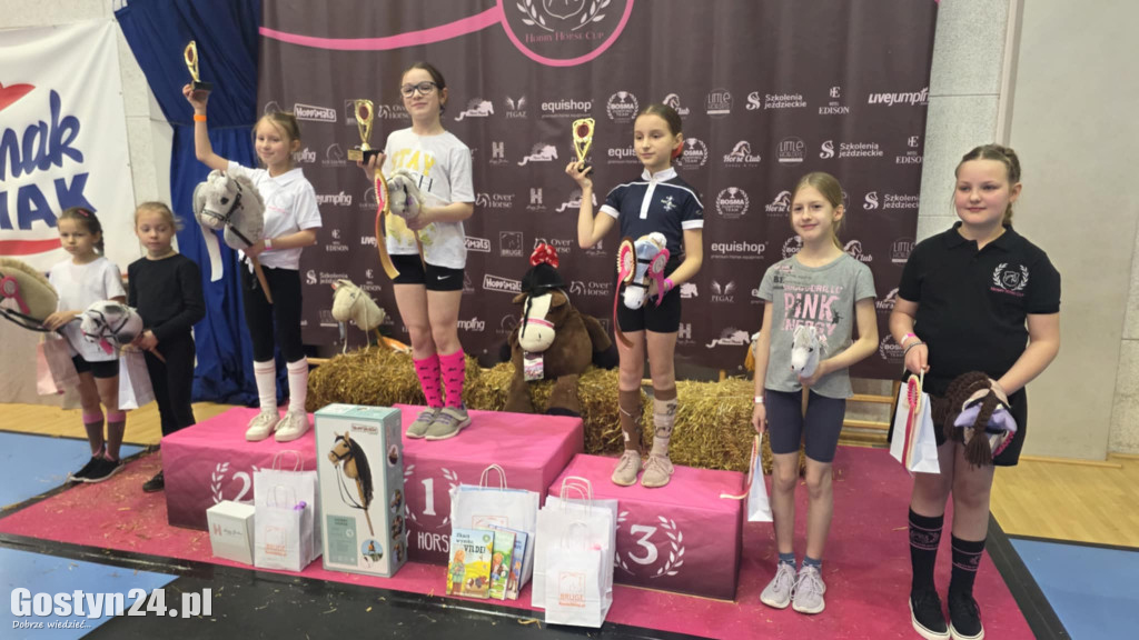 Pierwsze zawody Hobby Horse w Poniecu