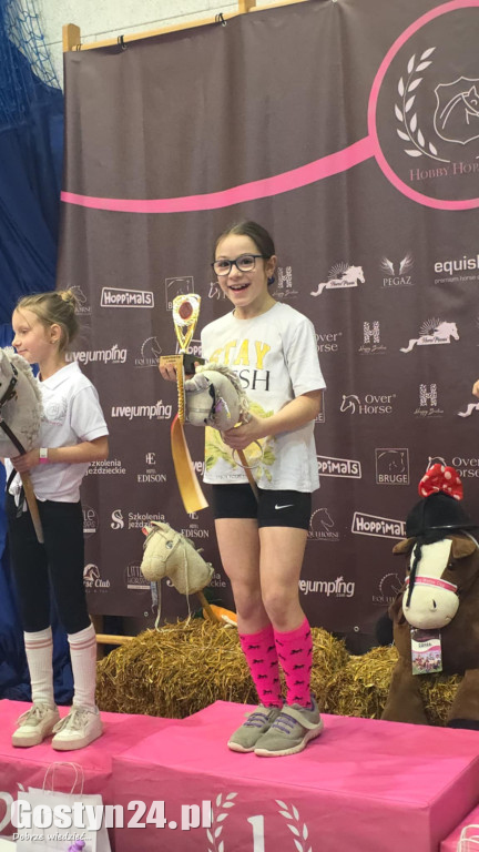 Pierwsze zawody Hobby Horse w Poniecu