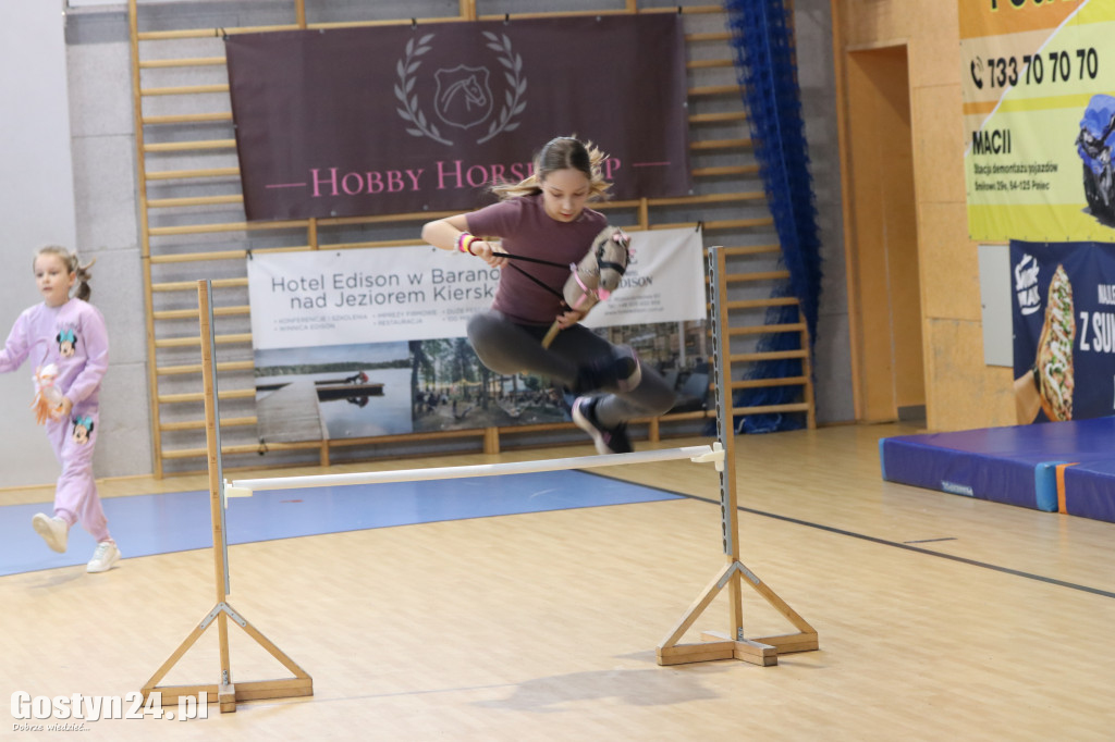 Pierwsze zawody Hobby Horse w Poniecu