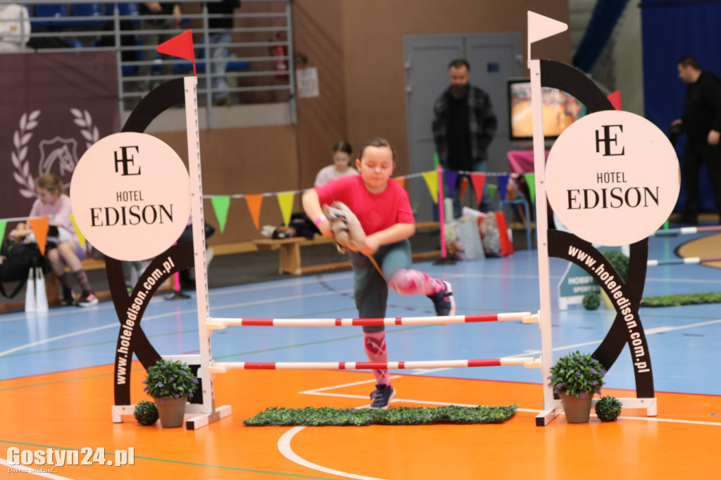 Pierwsze zawody Hobby Horse w Poniecu