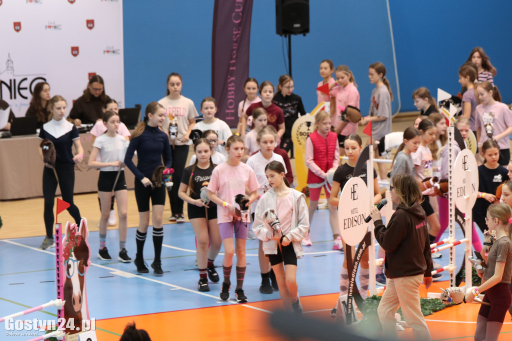 Pierwsze zawody Hobby Horse w Poniecu