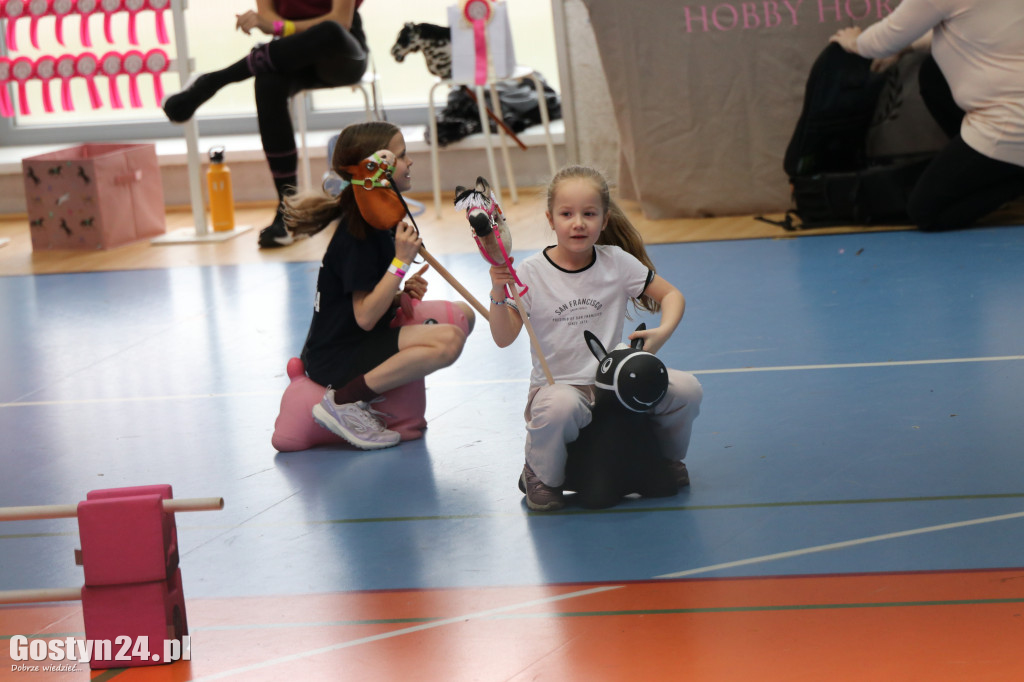 Pierwsze zawody Hobby Horse w Poniecu