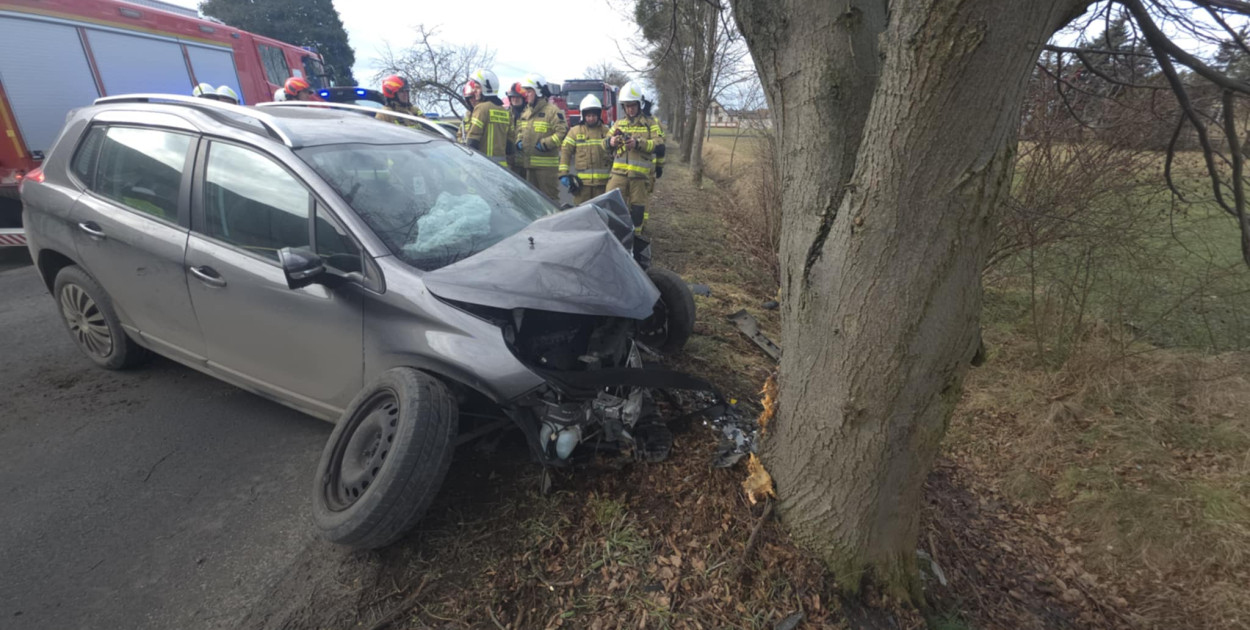 Wypadek w miejscowości Strumiany