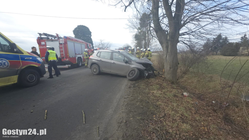 Wypadek w miejscowości Strumiany
