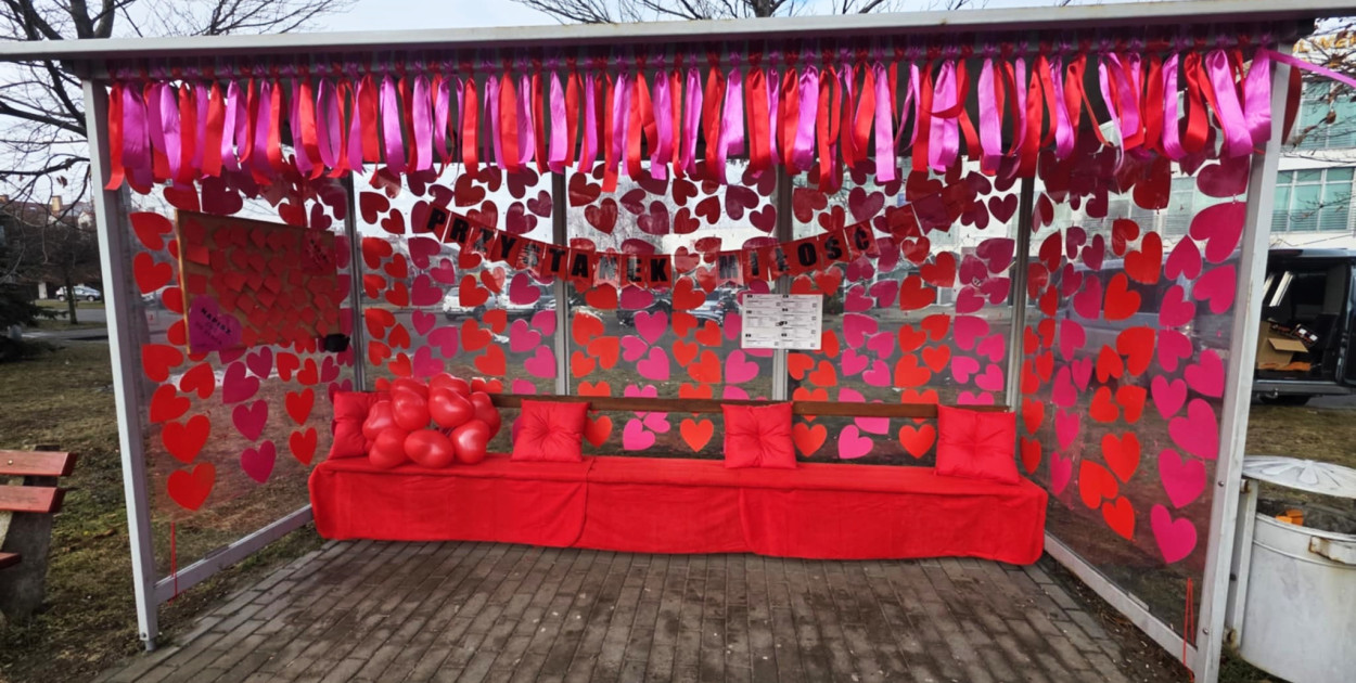 Przystanek Miłość w centrum Gostynia