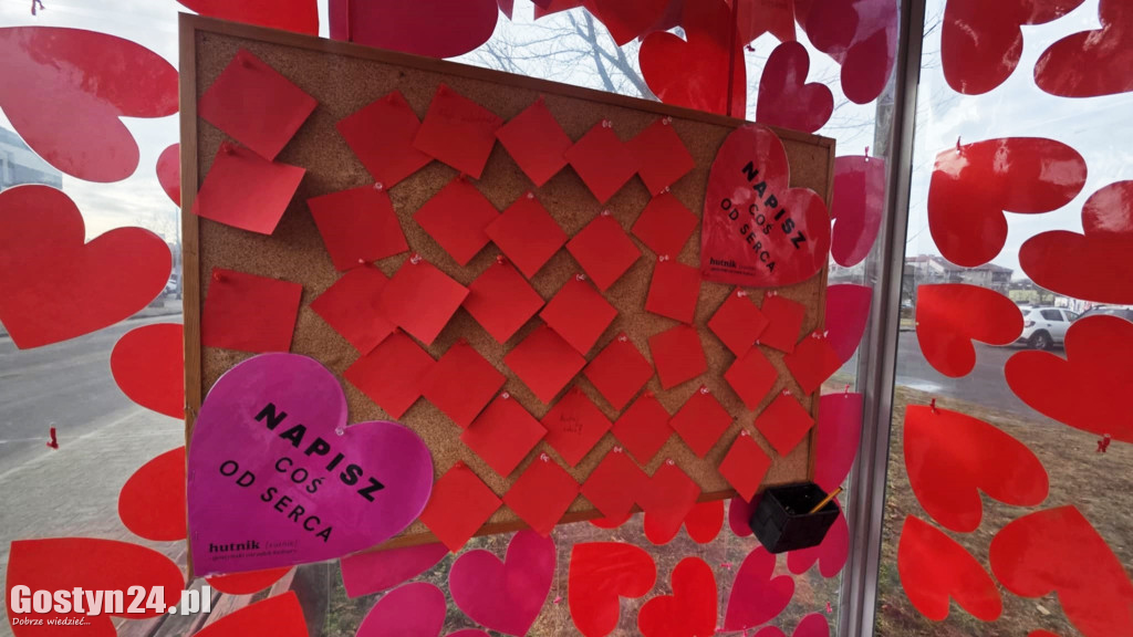 Przystanek Miłość w centrum Gostynia