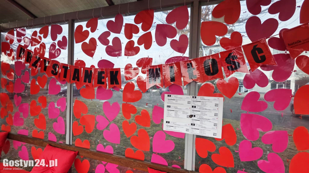 Przystanek Miłość w centrum Gostynia