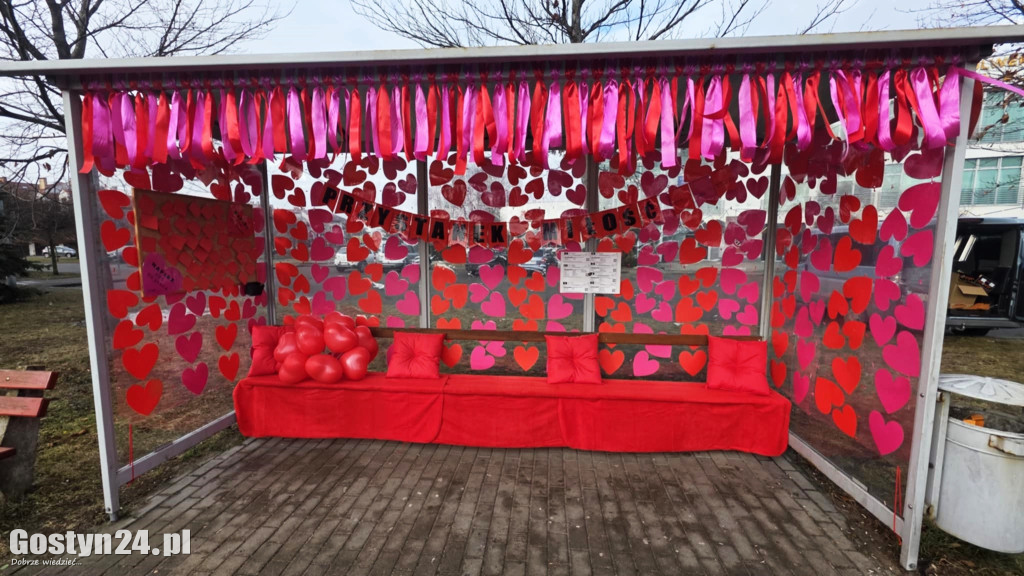 Przystanek Miłość w centrum Gostynia