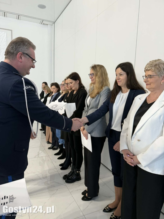 Święto pracowników cywilnych w KPP Gostyń