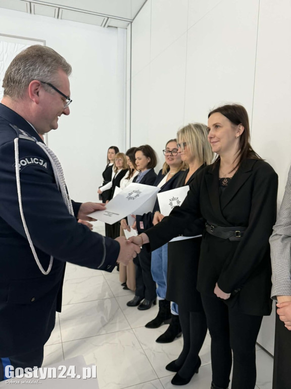 Święto pracowników cywilnych w KPP Gostyń