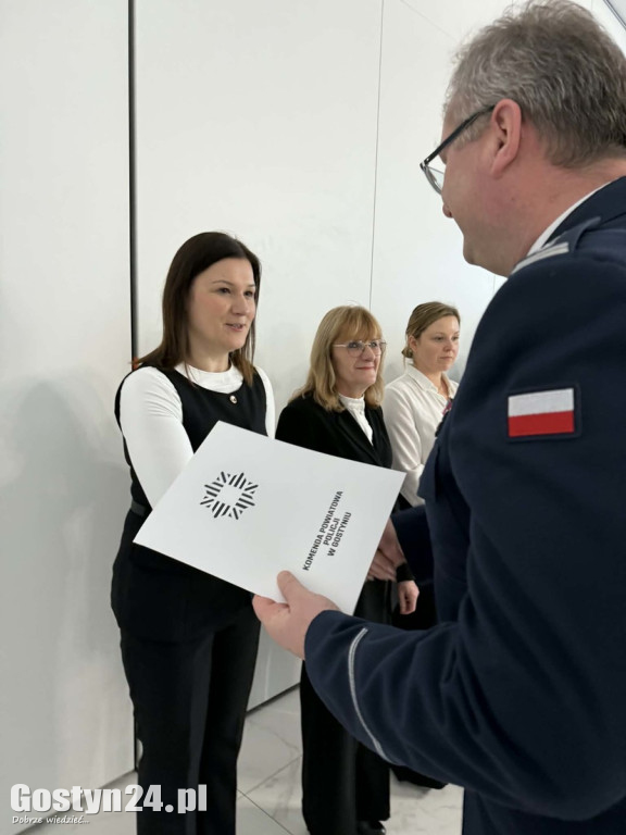 Święto pracowników cywilnych w KPP Gostyń