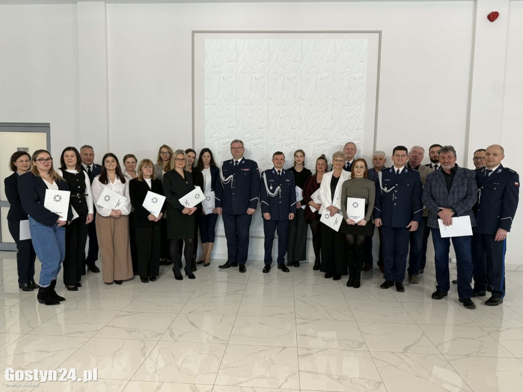 Święto pracowników cywilnych w KPP Gostyń
