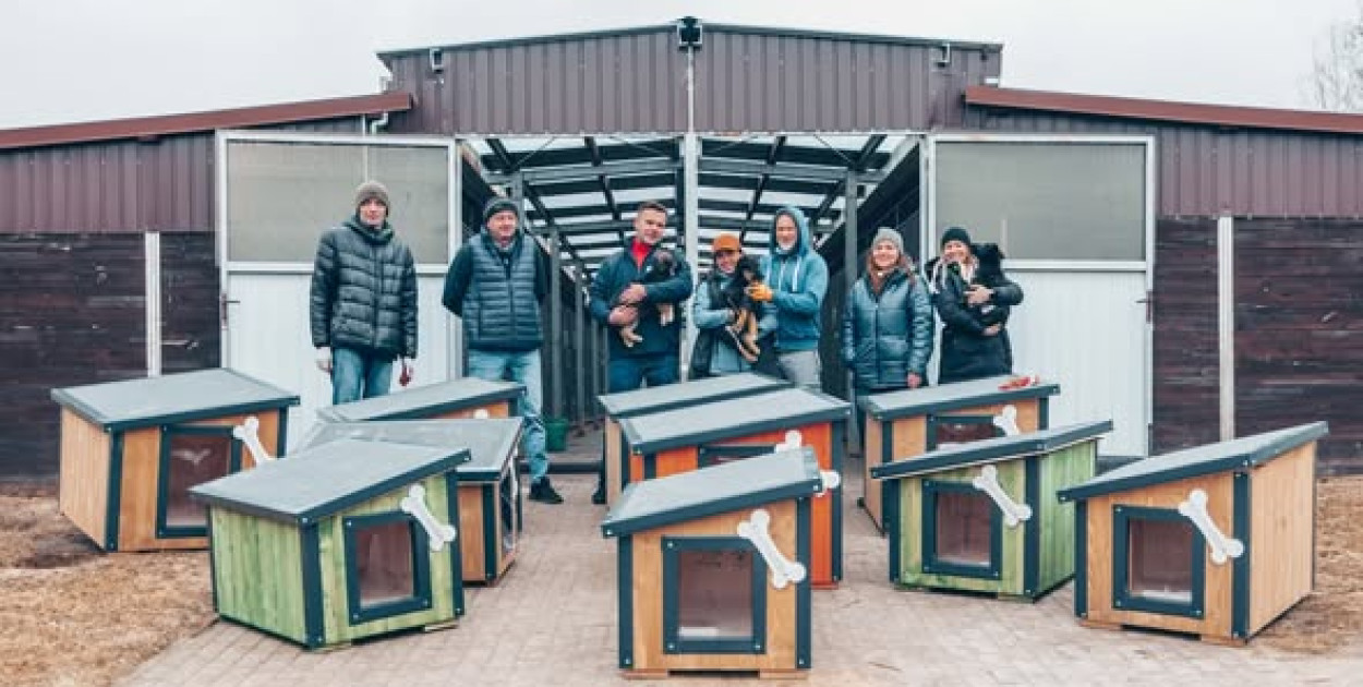 Budy od Dody dla schroniska w Dalabuszkach