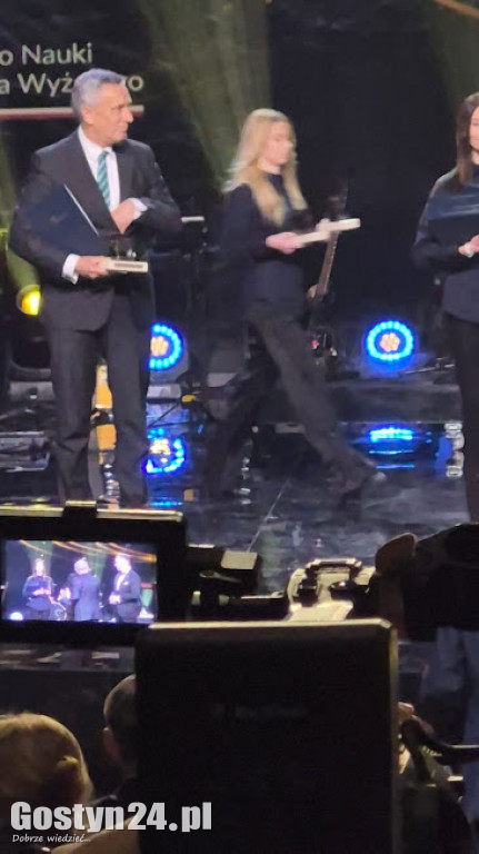 Prof. Marian Gorynia z Gostynia z nagrodą ministra