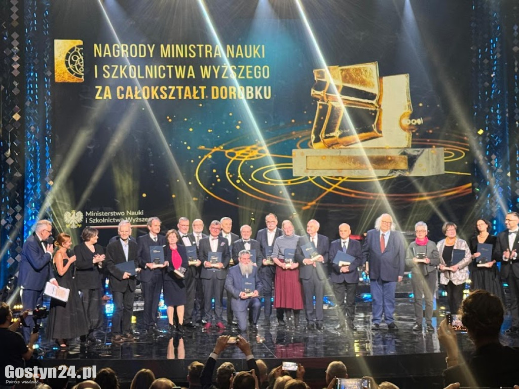 Prof. Marian Gorynia z Gostynia z nagrodą ministra