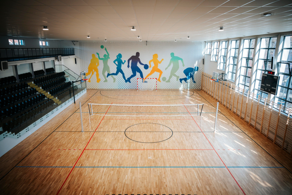 Otwarcie wyremontowanej hali SP2 w Gostyniu