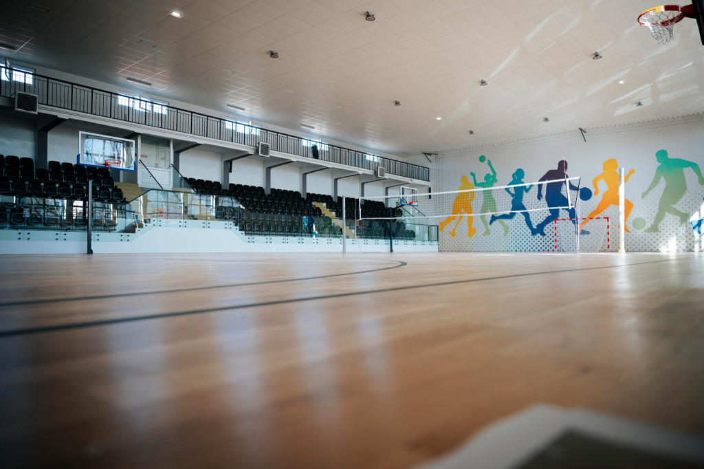 Otwarcie wyremontowanej hali SP2 w Gostyniu