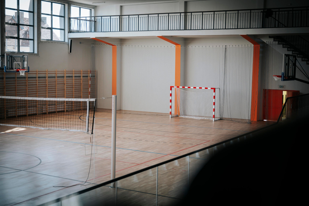 Otwarcie wyremontowanej hali SP2 w Gostyniu