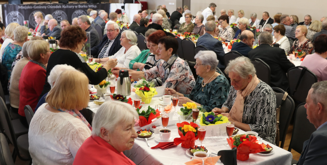 Dzień Kobiet i Mężczyzn emerytów i rencistów z Borku Wlkp.