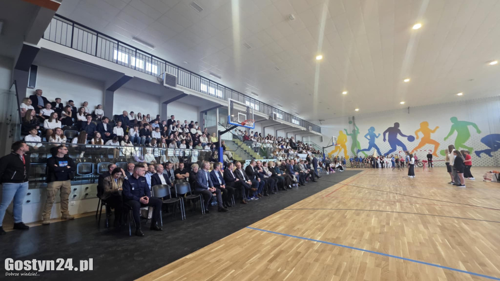 Otwarcie zmodernizowanej hali SP2 w Gostyniu