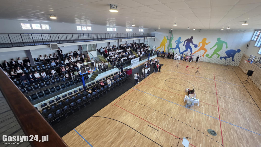 Otwarcie zmodernizowanej hali SP2 w Gostyniu