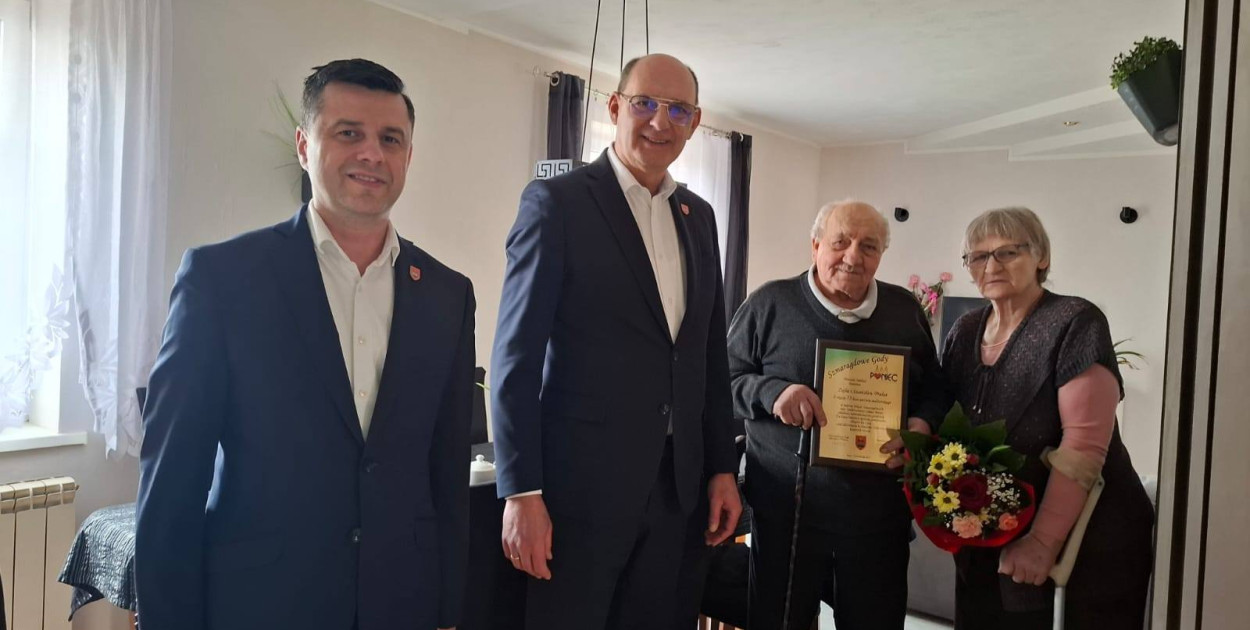 Przedstawiciele gminy Poniec, stanęli na wysokości zadania