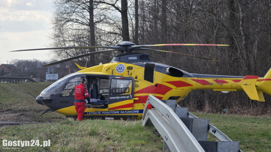 Wypadek na obwodnicy Borku Wlkp.