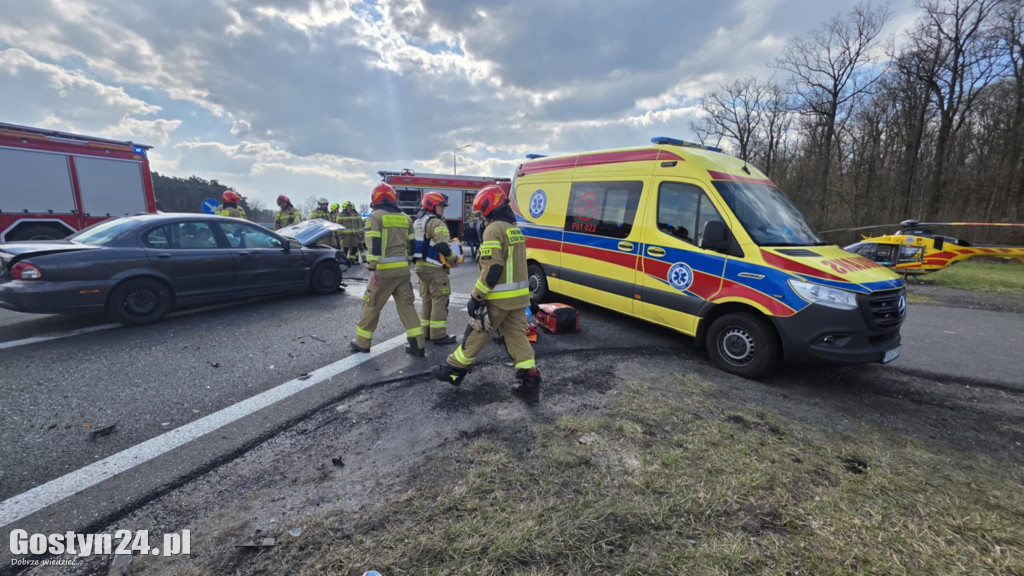 Wypadek na obwodnicy Borku Wlkp.