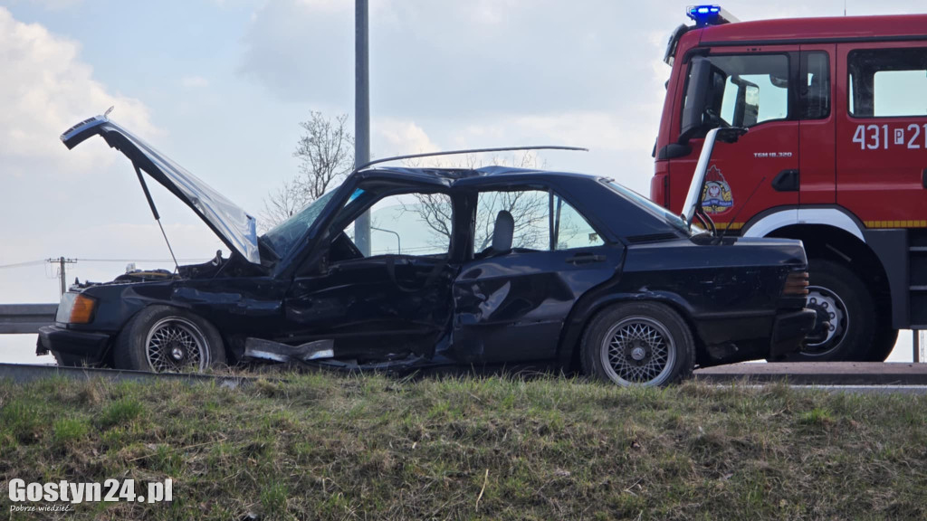 Wypadek na obwodnicy Borku Wlkp.