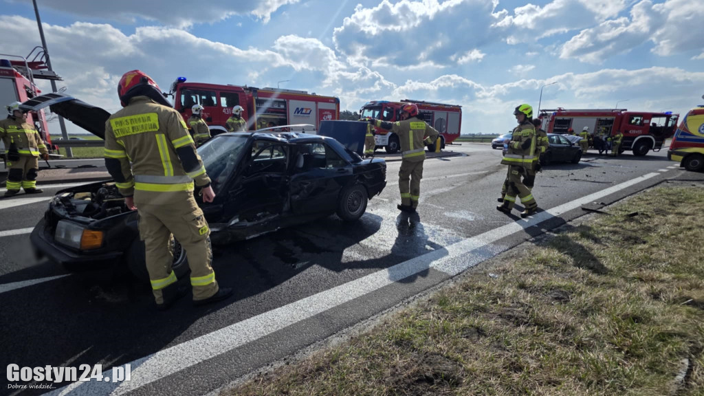 Wypadek na obwodnicy Borku Wlkp.