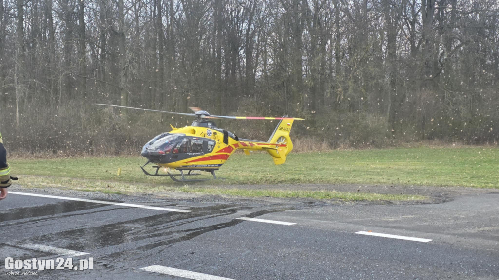 Wypadek na obwodnicy Borku Wlkp.