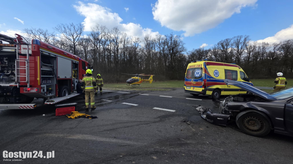 Wypadek na obwodnicy Borku Wlkp.