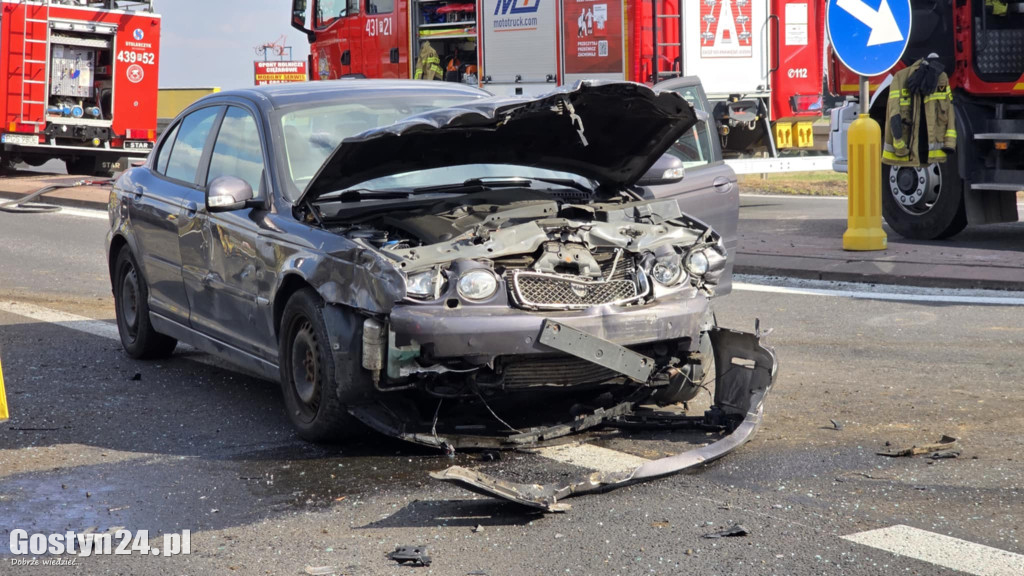 Wypadek na obwodnicy Borku Wlkp.