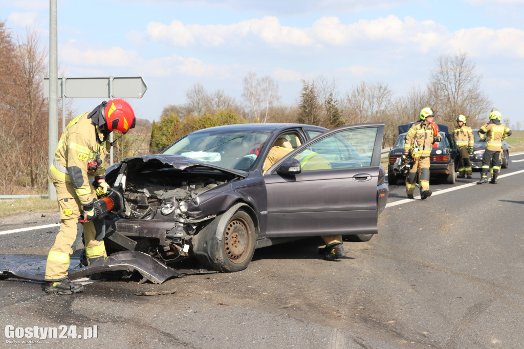Wypadek na obwodnicy Borku Wlkp.