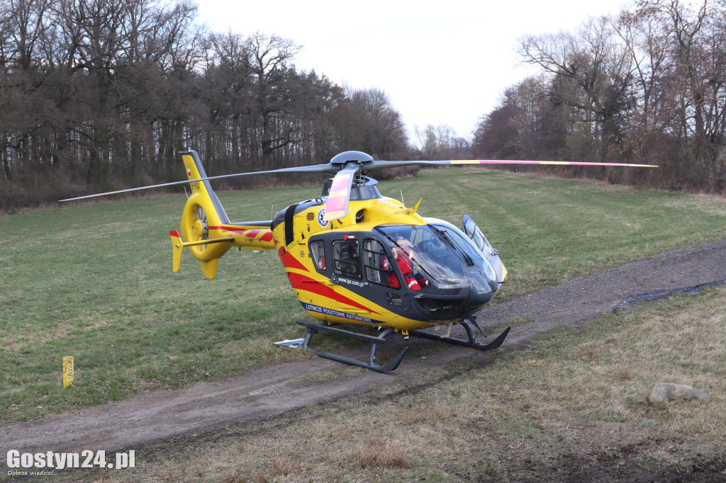 Wypadek na obwodnicy Borku Wlkp.