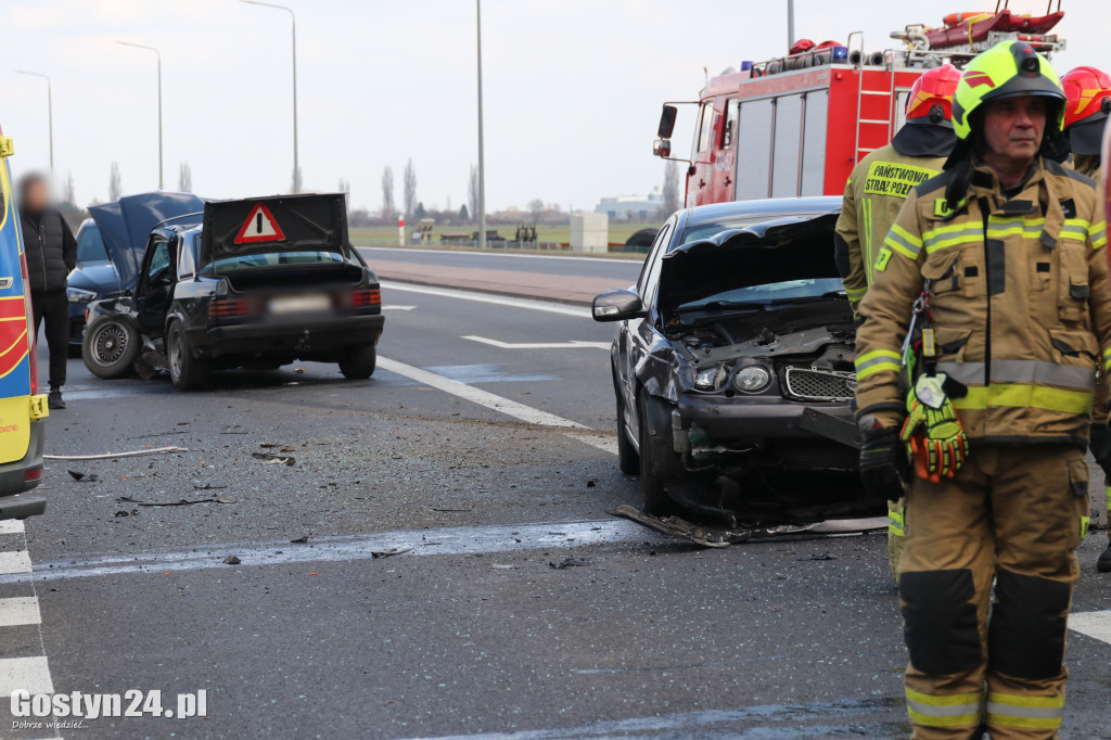 Wypadek na obwodnicy Borku Wlkp.