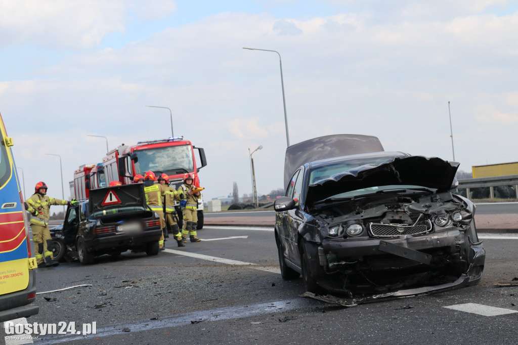 Wypadek na obwodnicy Borku Wlkp.