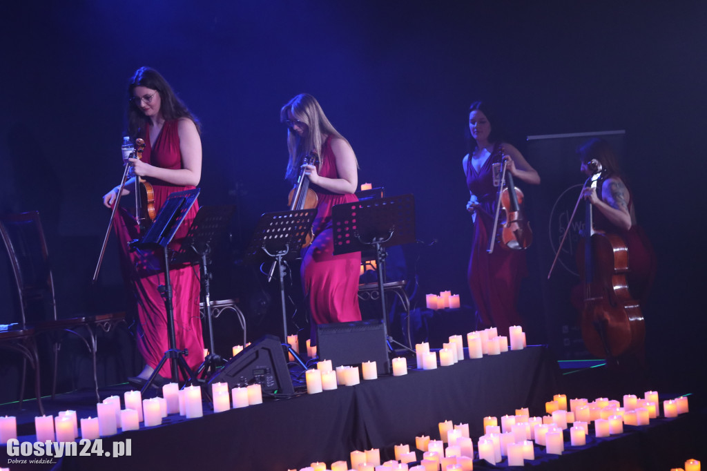 Koncert Magia Muzyki w blasku świec w Borku Wlkp.